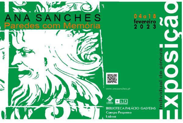 Capa da imagem da exposição Ana Sanches - Paredes com Memória