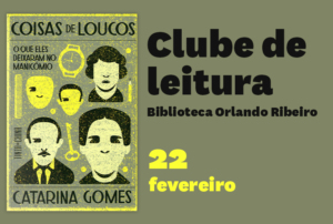 Capa do Clube de leitura da Biblioteca Orlando Ribeiro