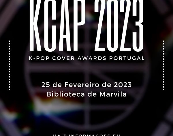 Poster KCAP 2023 - K-Pop Cover Awards Portugal
