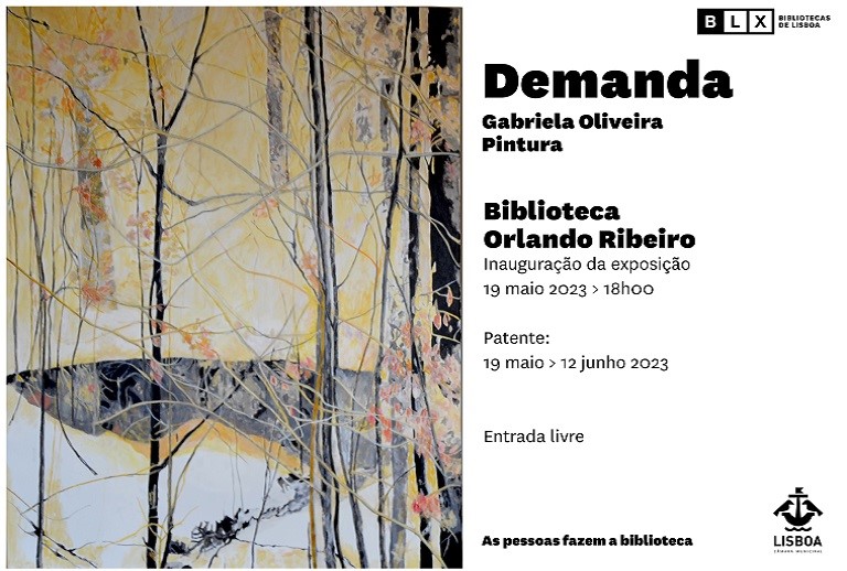 Exposição de pintura da artista Gabriela Oliveira.