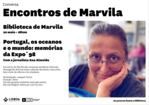 Encontros de Marvila. Retrato da jornalista Ana Almeida.