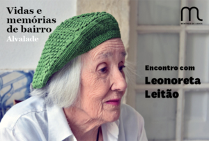 Retrato a cores de Leonoreta Leitão.