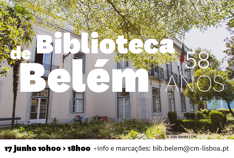58º aniversário da Biblioteca de Belém. Vista parcial de uma das fachadas da biblioteca de Belém.