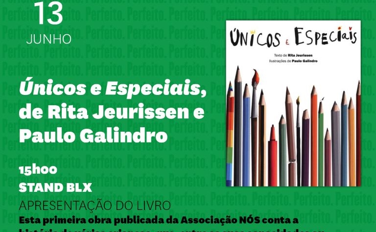 Apresentação do livro “Únicos e Especiais”, no Stand BLX da Feira do Livro de Lisboa.