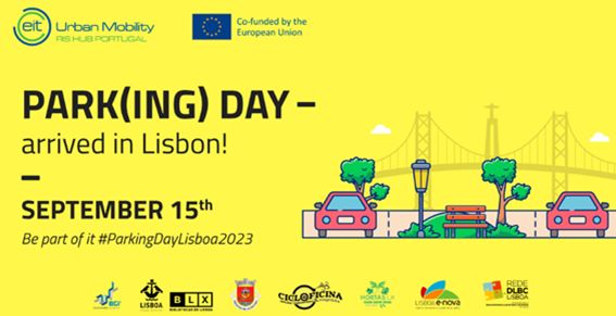 Parking Day no dia 15 de setembro em Lisboa.