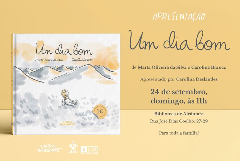 Apresentação do livro 'Um dia bom'.