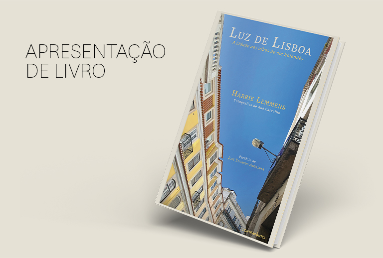 Apresentação do livro 'Luz de Lisboa' do autor Harrie Lemmens,.
