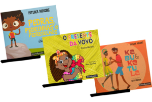 Apresentação de livros infantis pela autora Pituka Nirobe, na Biblioteca de Belém.