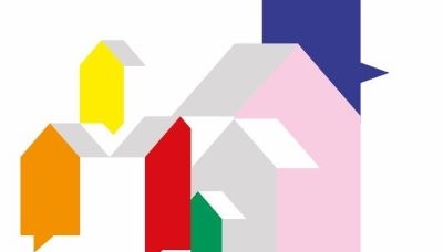Ilustrração de casas coloridas