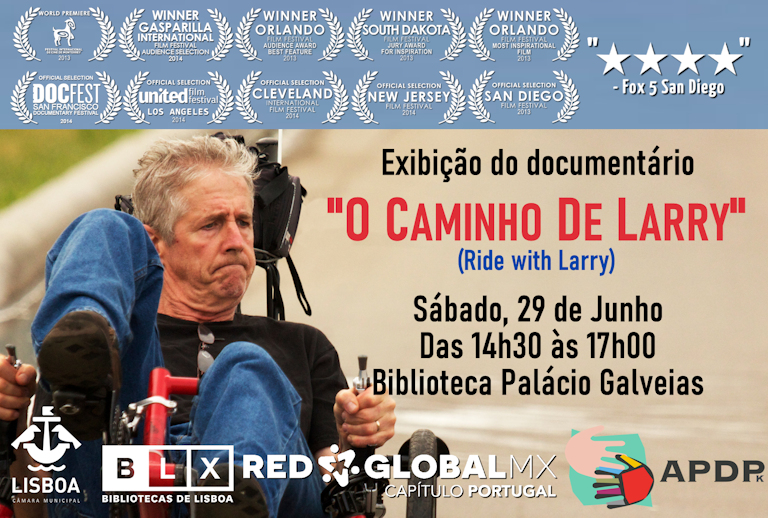 Imagem do cartaz do documentário.