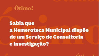 Imagem com o texto parcial da notícia sobre o Serviço de Consultoria e Investigação.