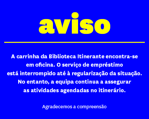 Imagem com o texto do aviso.