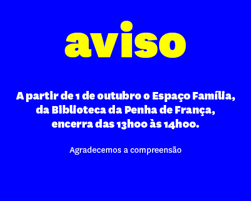 Imagem de aviso com frase explicativa