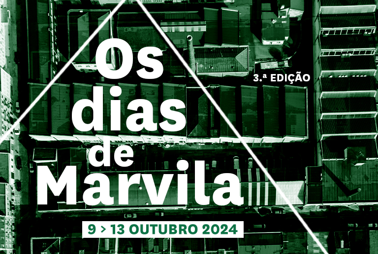 Imagem com texto: Os dias de Marvila