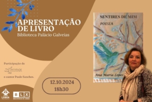 Imagem com a capa do livro e retrato da autora.