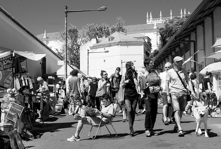 Imagem de uma das fotografias em exposição.