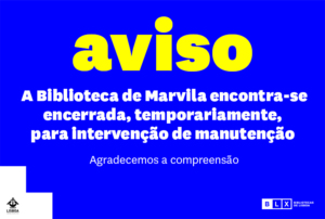 Imagem com o texto do aviso.