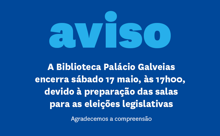 Imagem com o texto do aviso.