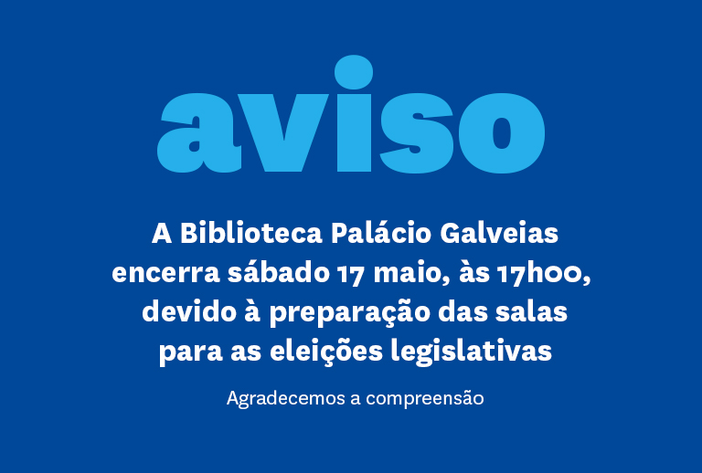 Imagem com o texto do aviso.