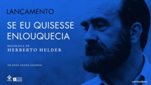 Imagem com retrato de Herberto Helder.