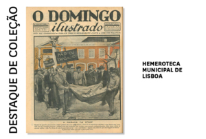 Imagem com a capa do jornal.