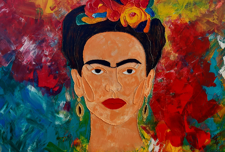 Imagem de uma das obras da artista.