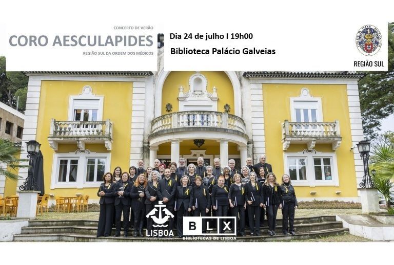 Imagem com a fotografia do Coro.