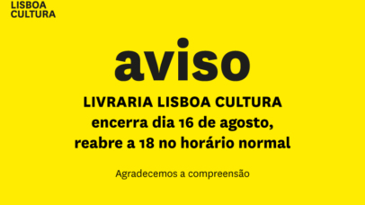 Imagem com texto do aviso
