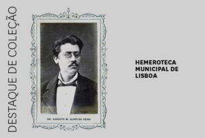 Imagem com o retrato de Alves da Veiga.