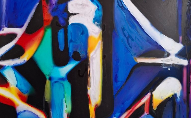 Imagem de uma das obras do artista.