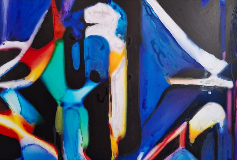 Imagem de uma das obras do artista.