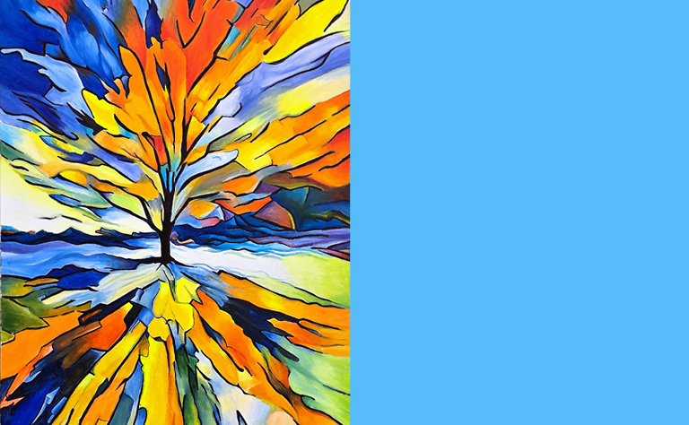 Imagem de uma das obras do artista.