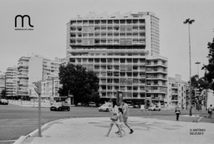 Imagem com uma vista parcial de Alvalade.