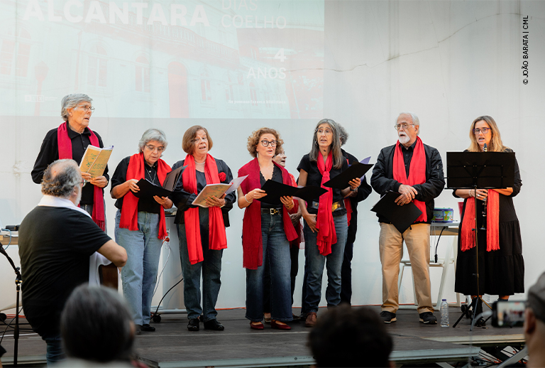 Imagem do Coro.