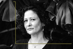 Imagem com o retrato de Pilar Quintana.