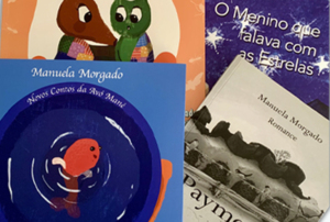Imagem com as capas dos livros.