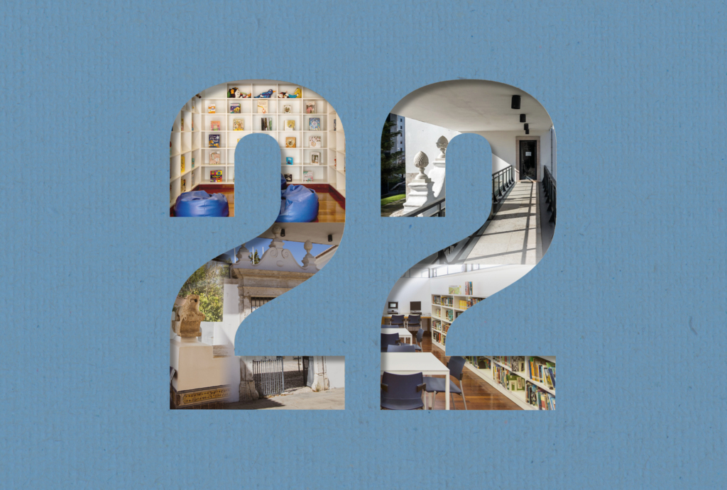 Imagem com o número 22.