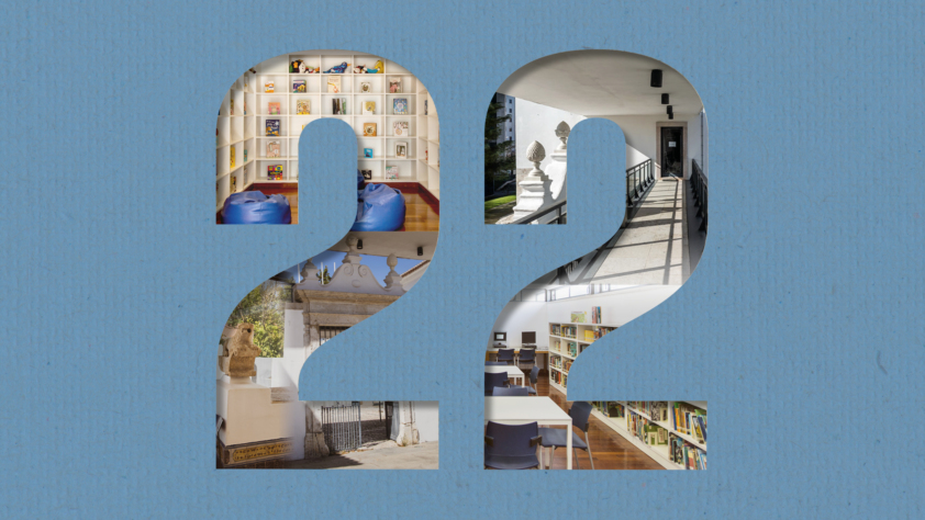 Imagem com o número 22.