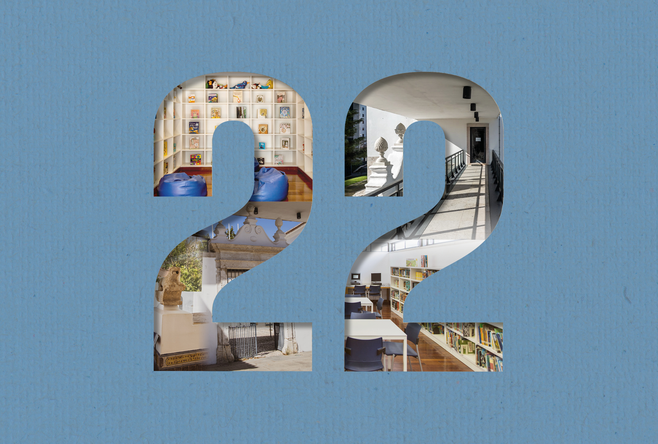 Imagem com o número 22.