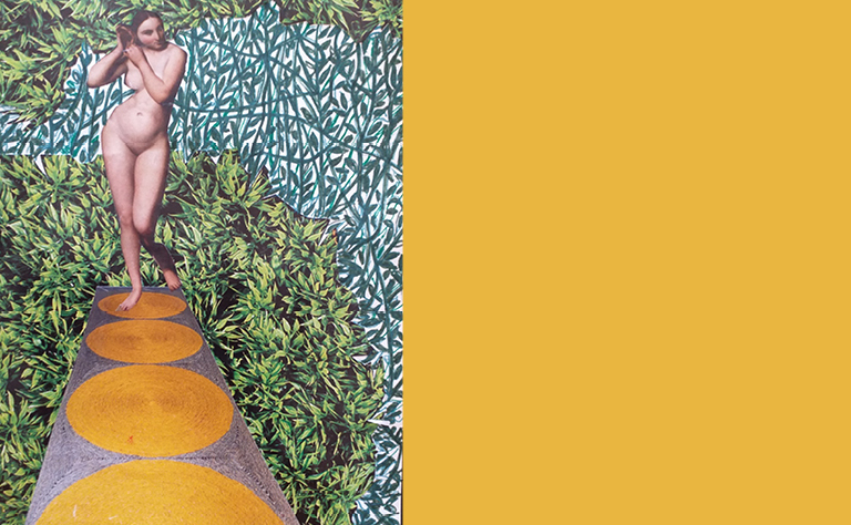 Imagem com uma das obras da artista.