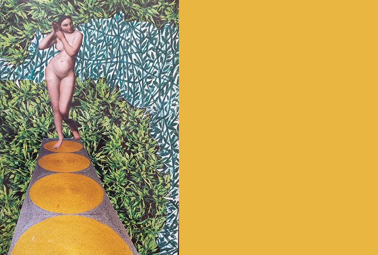 Imagem com uma das obras da artista.