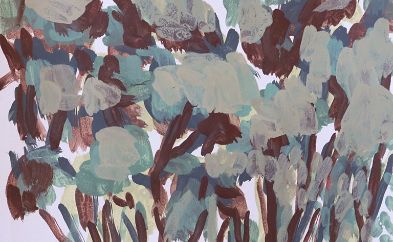 Imagem de uma das obras do artista.