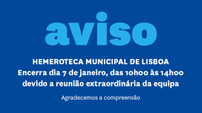 Imagem com texto do aviso