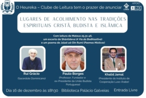 Imagem com os retratos das pessoas convidadas.