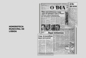 Imagem com a capa do periódico.