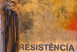 Imagem com uma das obras da exposição.