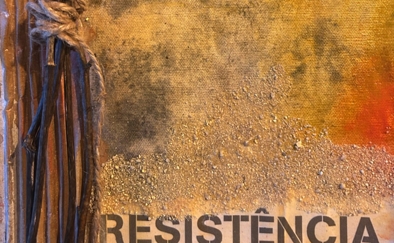 Imagem com uma das obras da exposição.