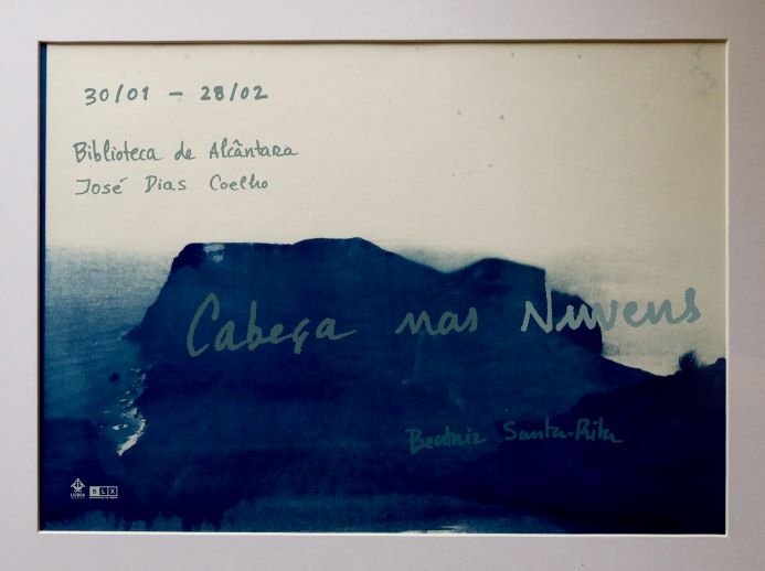 IImagem de um esboço de um vulcão com texto manuscrito acerca das informações da exposição