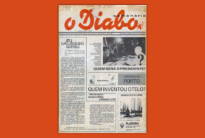 Imagem com a capa do jornal.