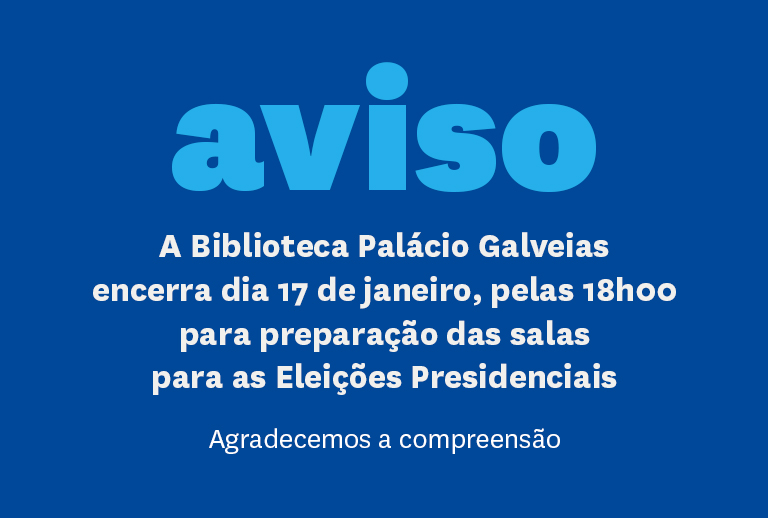 Imagem com texto do aviso